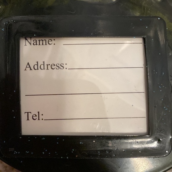 🆕NIP: ROYAL DELUXE- 2 Large Luggage/Backpack Tags- Cupcake & Vacation Calories - Picture 2 of 5